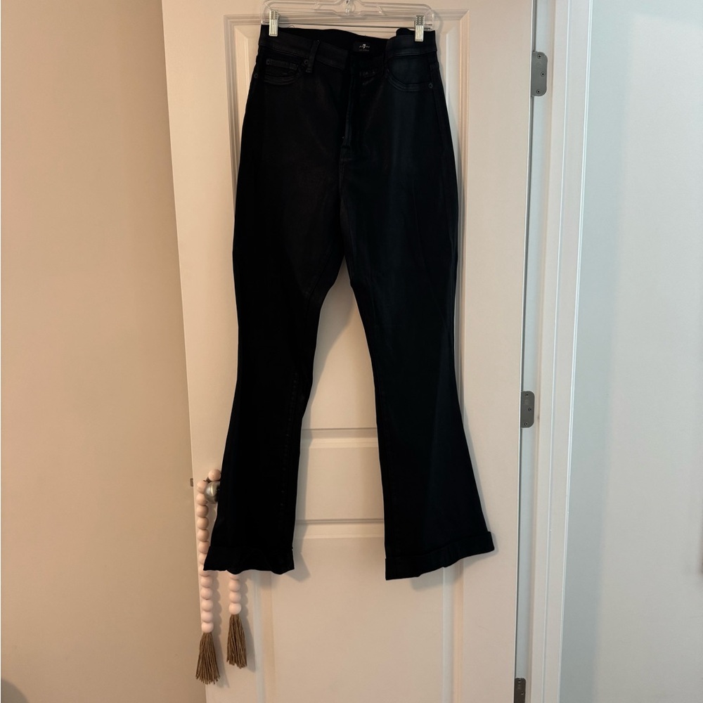 7 For All Mankind Charcoal Trousers